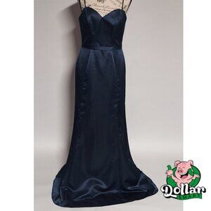 Satin Sorella Vita bridesmaid Gown